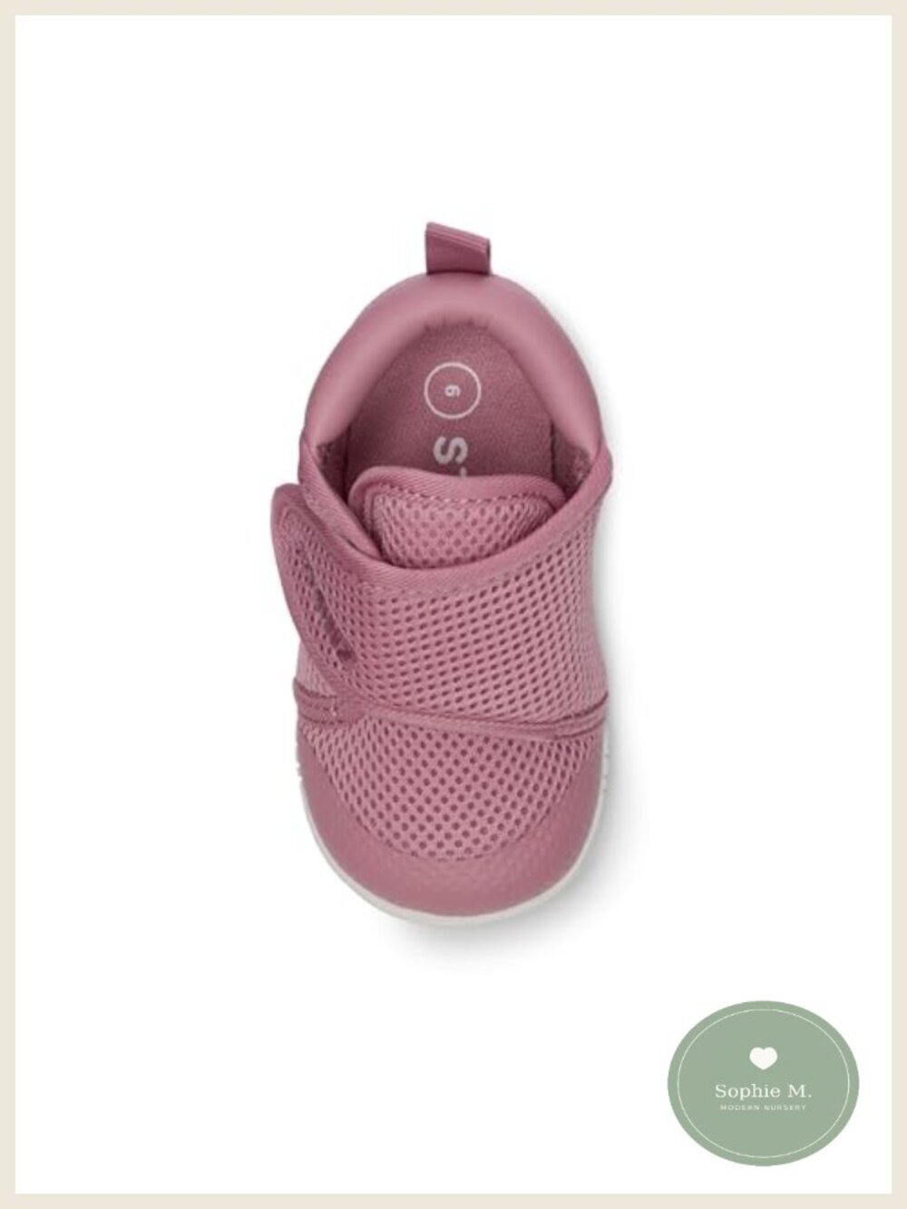 Vegan Baby Shoes Lightweight Adjustable Hook & Loop Cruiser Sneakers - Picture 5 of 6